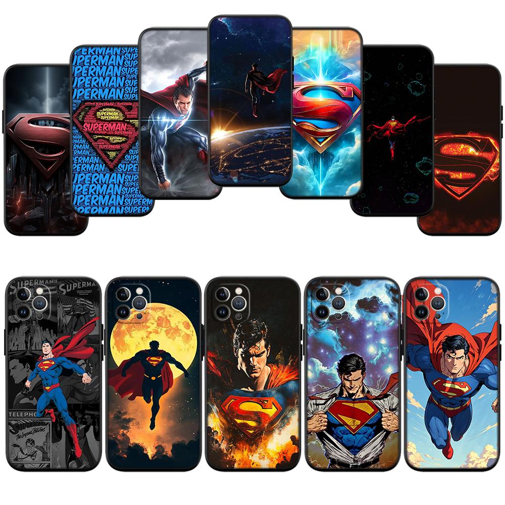 Superman Phone Case for Samsung Galaxy S24 S25 Ultra FE Plus Edge A22 A24 A25 A35 A02S A21S