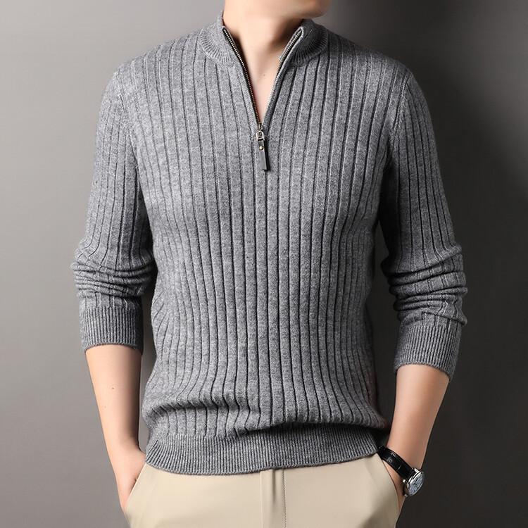 Autumn Knitted Sweater Men's Loose Coat Ins Trendy Outerwear Sweater Versatile Men's Top