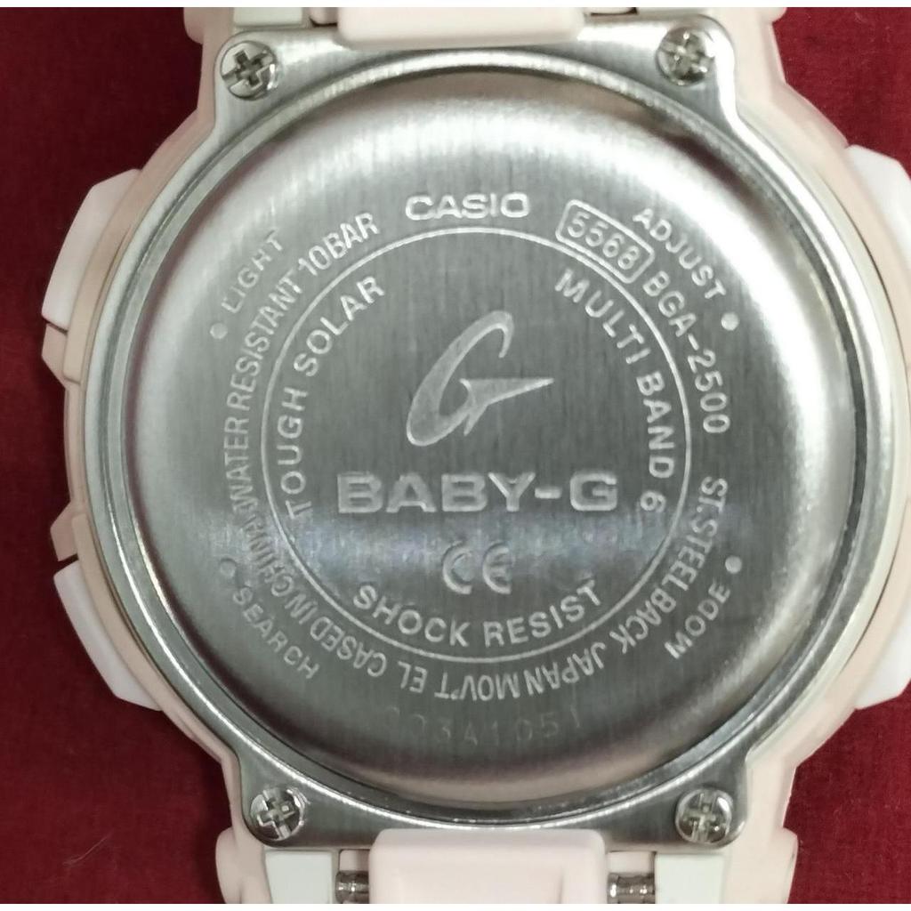 Used CASIO BGA-2500 BABY-G watch