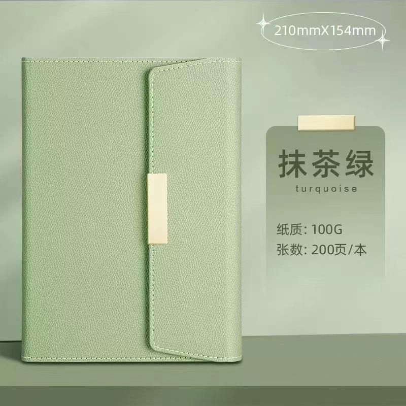 A5 Three Fold Business Notebook Gift Box Set Office Meeting Notepad Custom Logo  Notebook A6 Binder Notebook A5 Lined