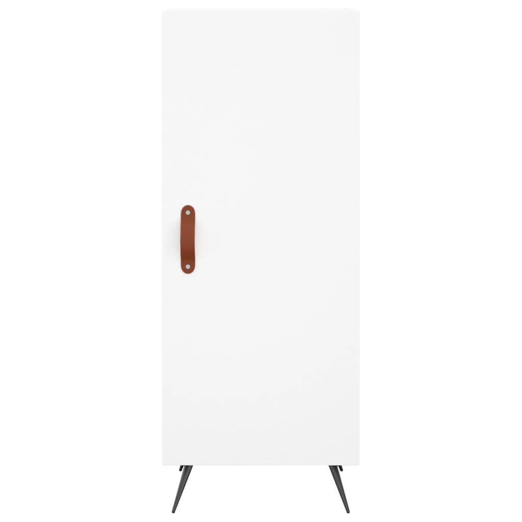 vidaXL Sideboard Weiß 34,5x34x90 cm Holzwerkstoff