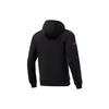 Lining Fitness Series Casual Reflective Hoodie Jacket Men Outerwear Black AWDR891-1