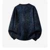 Men S Vintage Loose Fit Crew Neck Long Sleeve Sweatshirt For Teens