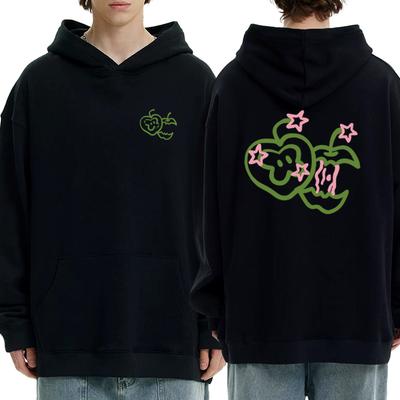 Autumn Winter Funny Cartoon Graphic Double Sided Printed Sweatshirts Men Women Long Sleeve Hoodies Fleece Unisex Kpop Pullovers