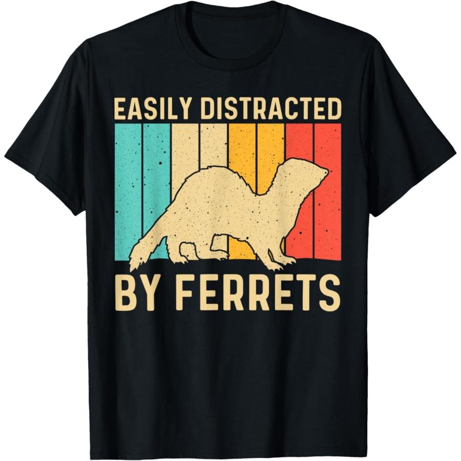 

Cool Ferret For Men Women Animal Lover Ferret Owner Rodent T-Shirt(1) XXXXXL чорний