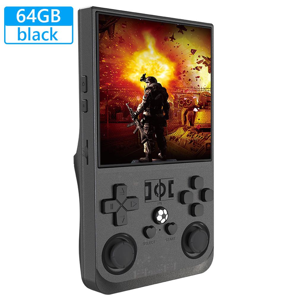 R36MAX Retro Gaming Console Built-in 15000+ Games Portable Pocket Video Player 64G 128G Mini Retro Game Player Travel Essentials