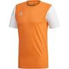 Estro 19 Color Block Quick Dry Round Neck Short Sleeve Football Shirt Men Tops DP3236