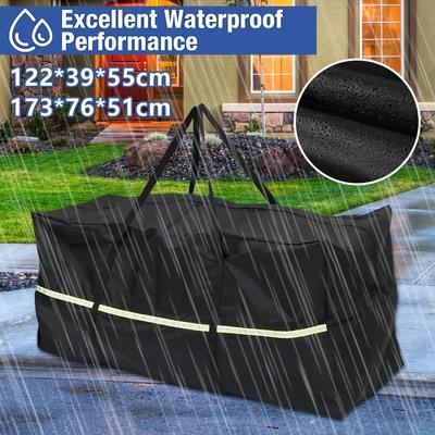 1/2 Stuks Waterdichte Opbergtas Grote Capaciteit Stofdicht Meubelorganizer 210D Oxford Stof Tuinkussen Ritshoes Tassen