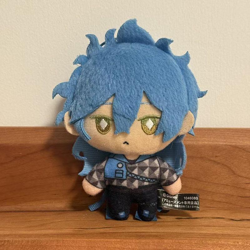 New 10cm Riddle Room Nunu Azul Malleus IDIA Soft Stuffed Dolls Pendant Twisted Wonderland Plush Toy Peluche