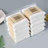 500pcs Double Head Wood Cotton Swab Nose Ears Cleaning Women Makeup Tools Lipstik Cotton Buds Tip Sticks Health Care