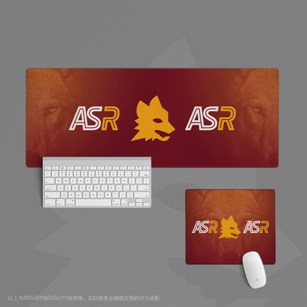 New Creative Extra Large Leather Non-slip Stain Resistant Mouse Pad Office Keyboard Table Football Fan Supplies Student Gift Roma Totti Periphery