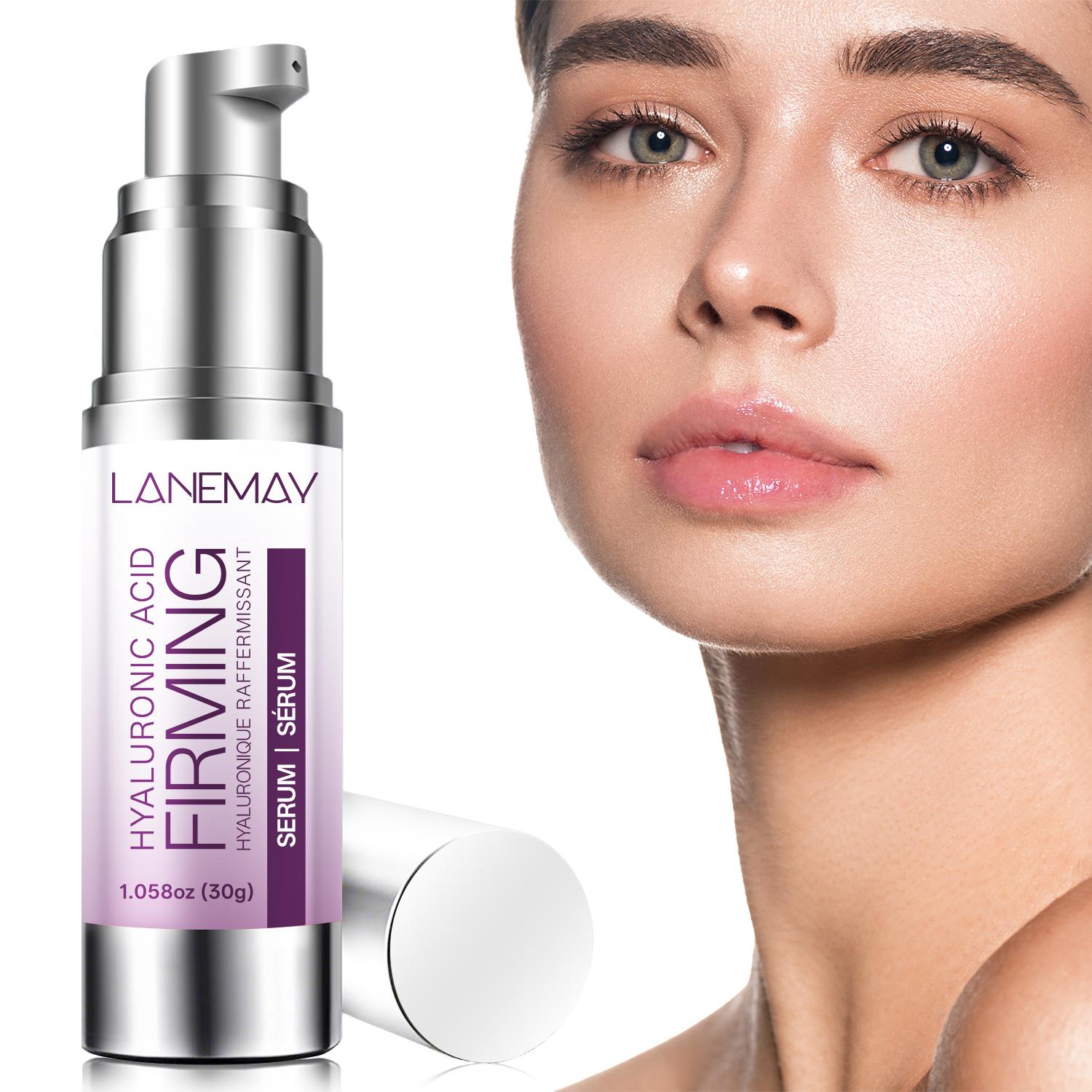 

Hyaluronic Acid Firming Serum-Immediate Hydration-Visiby Minimize Wrinkles And Fine Lines-For Day And Night Use, 30ml