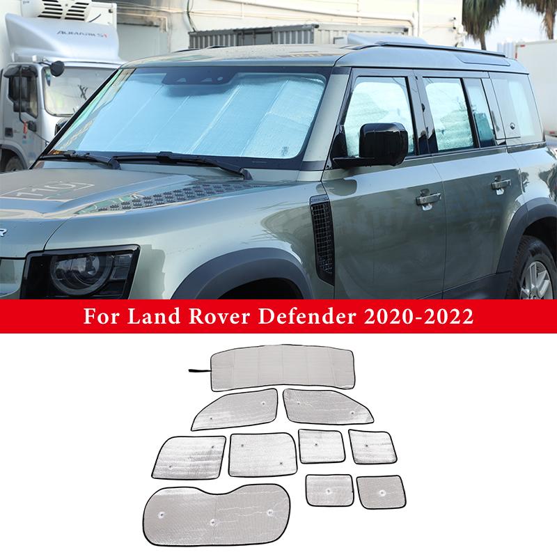 For Land Rover Defender 110 130 2004-2022 Car Front Windscreen Cover Full Window Glass Sun Protection Parasol Auto