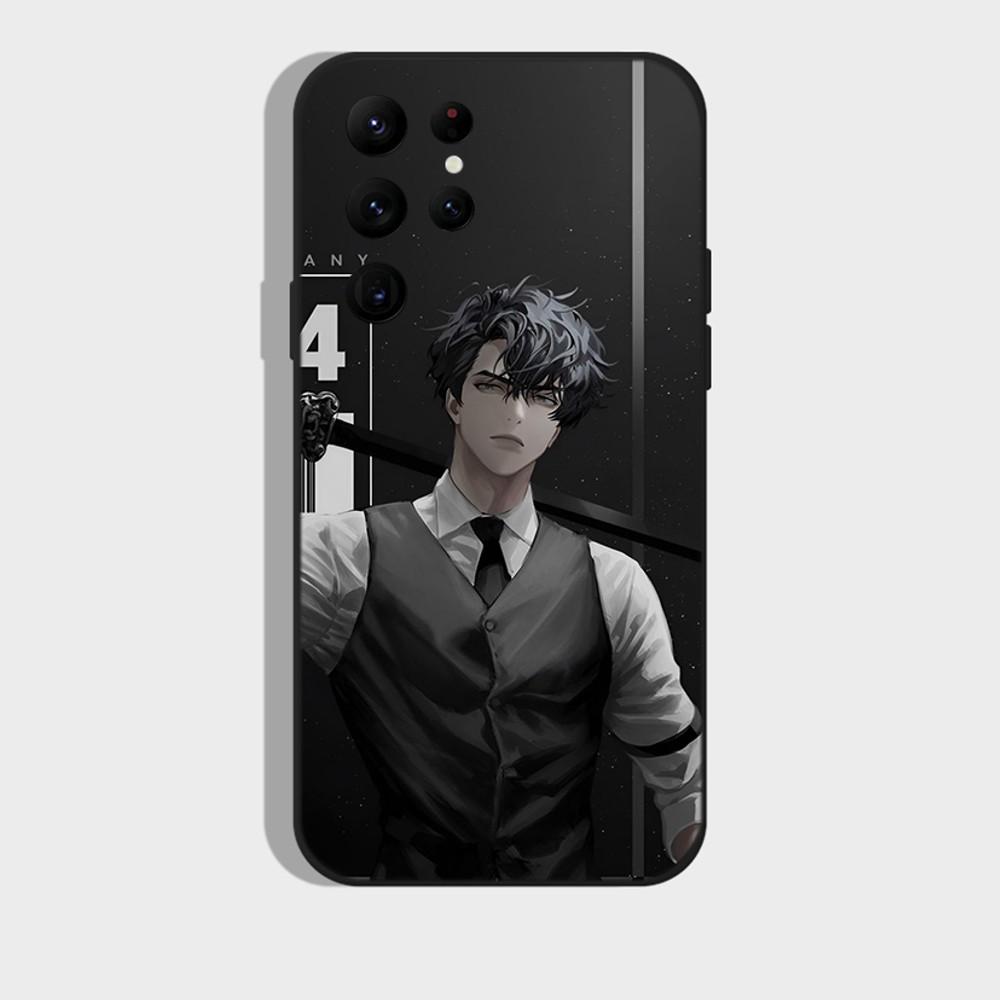 Omniscient Reader Viewpoint Phone Case for SamsungS24,S23,S22,S21,S20 Ultra Pro S10,S30Plus,20 Ultra Black Cover