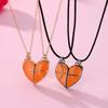 2Pieces Pendant Necklaces Basketball Shaped Pendant Necklaces Jewelry Alloy Material Birthday Gift for Women Men Girls