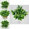Plastic Citrus Reticulata Blanco Leaf Plant Wall Decor For Garden Landscaping And Indoor Decoration