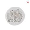 1Pc Flower Shape Silicone Mold Gardenia Plumeria Rubra Soap Fondant Molds Diy Cake Jelly Chocolate Decoration Baking Tool