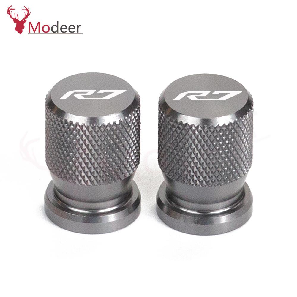 2PCS Dustproof Caps Tire Valve Stem Caps Bolt-In For YAMAHA YZF R7 YZFR7 2022 Truck Bike Wheel Tires Valves Tyre Stem Air
