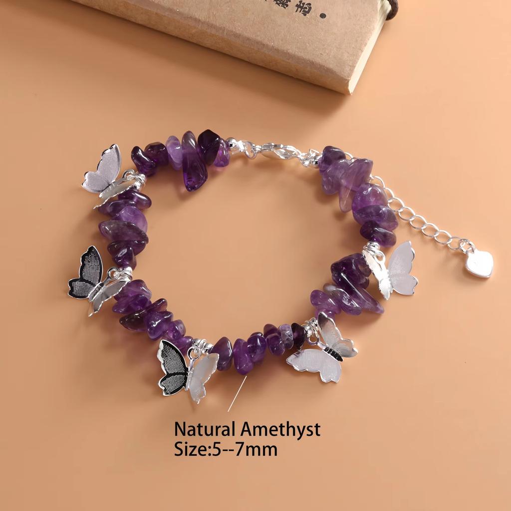 PANJBJ 925 Sterling Silver Red Agate Bead Bracelet for Women Fish Shape Retro Bead Design Versatile Jewelry Gifts Dropshipping