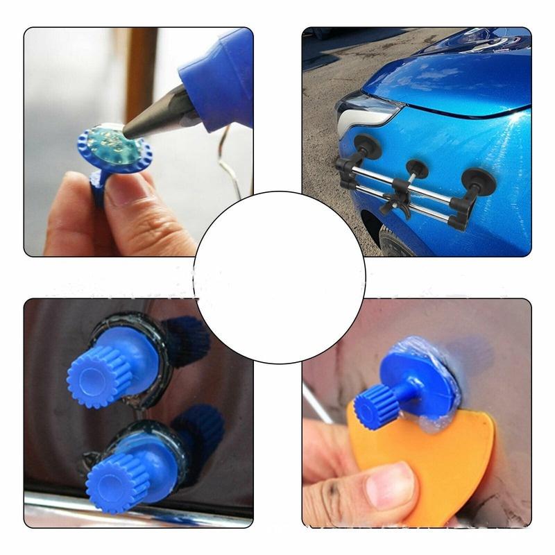 Automotive Sheet Metal Dent Repair Tool Set Dent Leveler Car Dent Repairer Puller Set