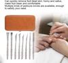 8 Stainless Steel Manicure Set Inlaid Armor Repair Knife Foot Grinder Dead Skin Callus Remover