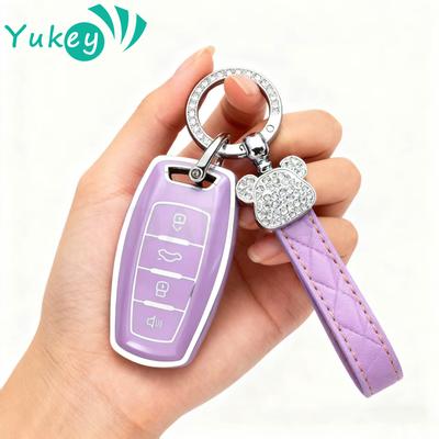 Auto Shell Fob For Great Wall Haval Jolion H6 H7 H4 H9 F5 F7 F7X F7H H2S Gmw Dargo Tpu Car Key Case Cover Accessories