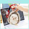Cartoon Hedgehog Cute Animal Plush Doll Pendant For Bag Decoration