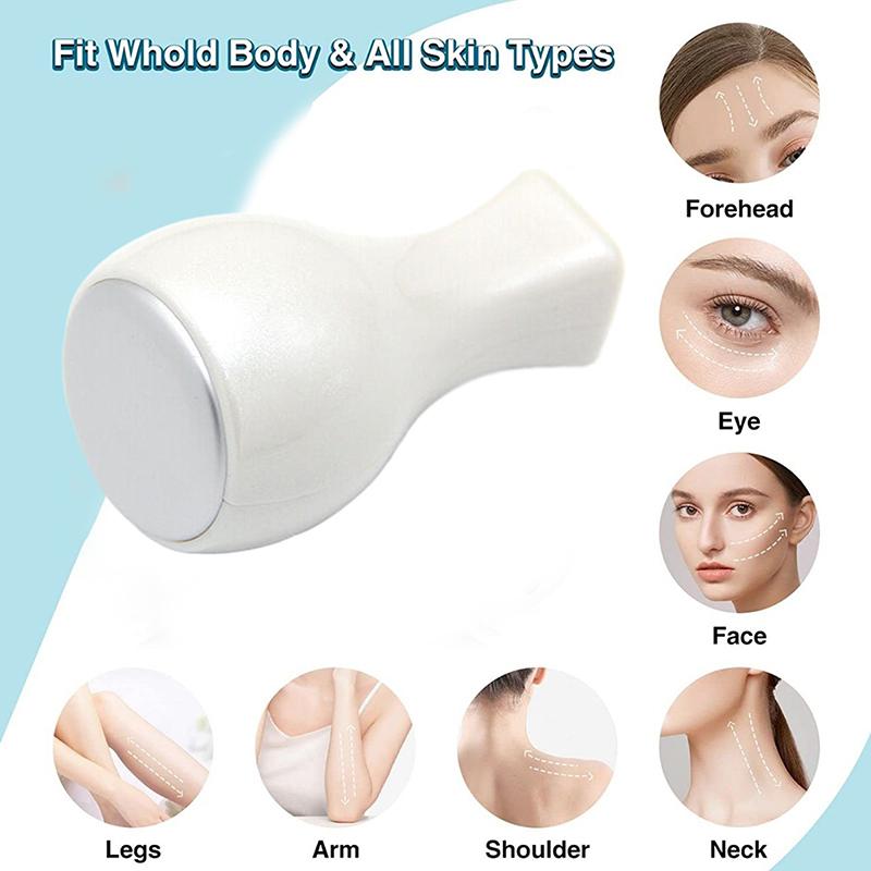 Handheld Facial Cold Compress Beauty Instrument Physical Lifting Anti-Wrinkle Face Cooling Massager Calm Skin Ice Cooler
