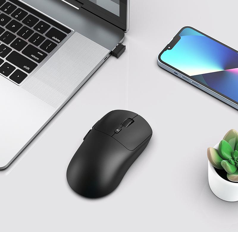 AI Voice-Controlled V18 Mouse: Three Modes for Translation, Speech-to-Text, and Wireless Control