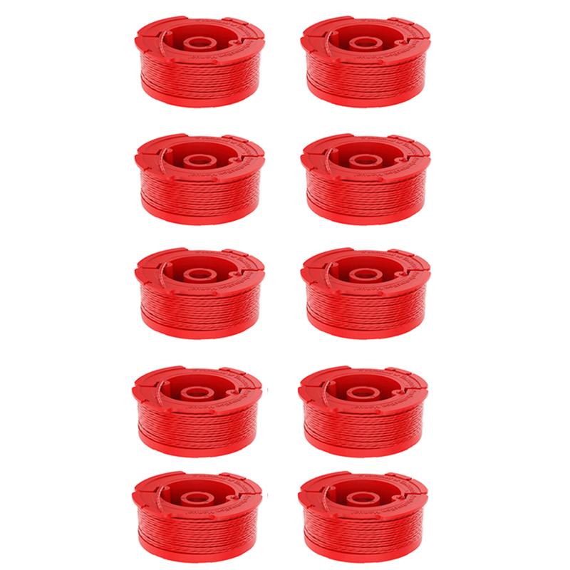 

10Pcs 20ft/6.1m Line Spool for Craftsman CMCST910/CMCST910M/CMCST910M1 Lawn Mower, CMZST080 A