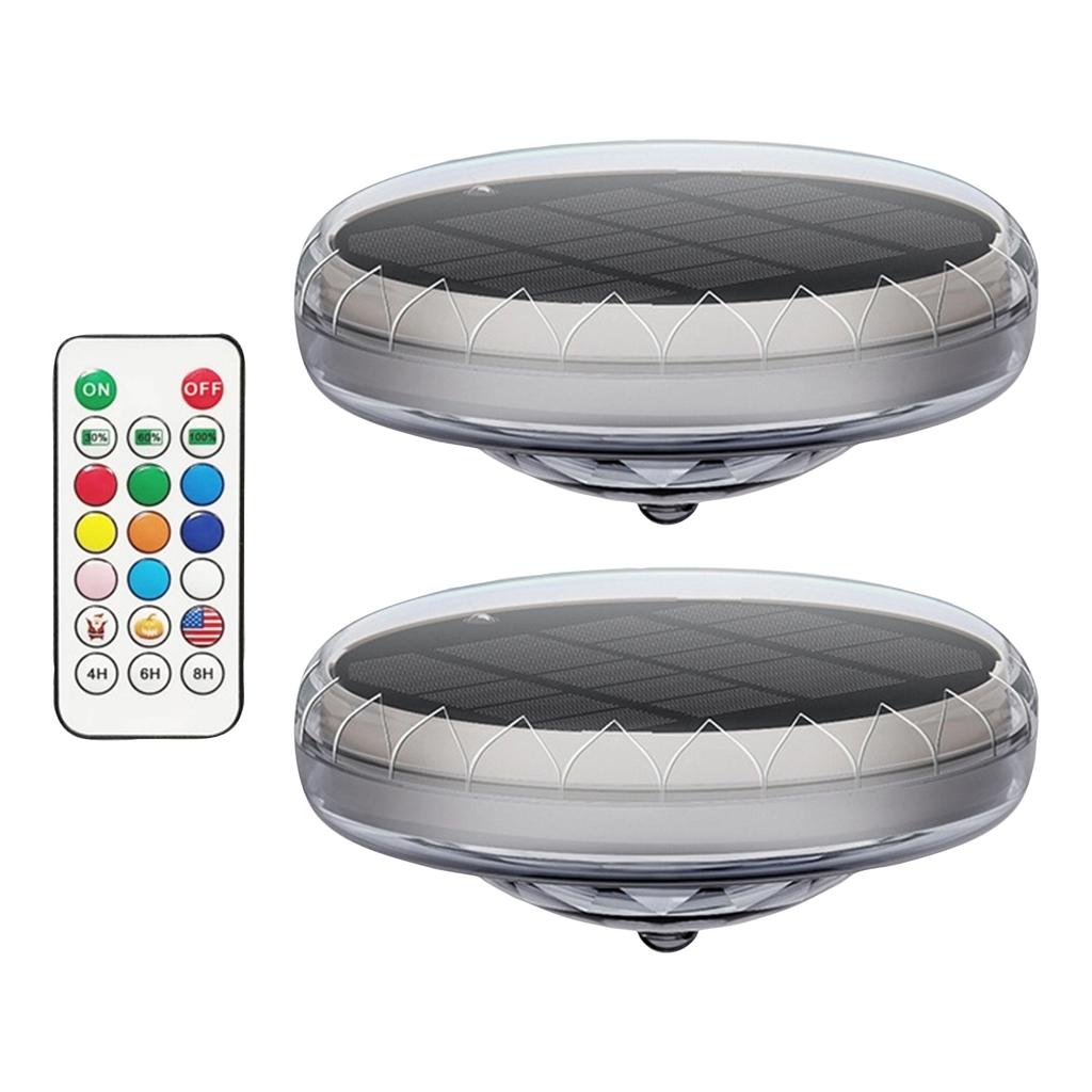 Solar-powered Floating Pool Light, Remote-controlled Floating Pool Light, Timer Mode, Suitable For Pools, Pool Parties, And Bathtubs.