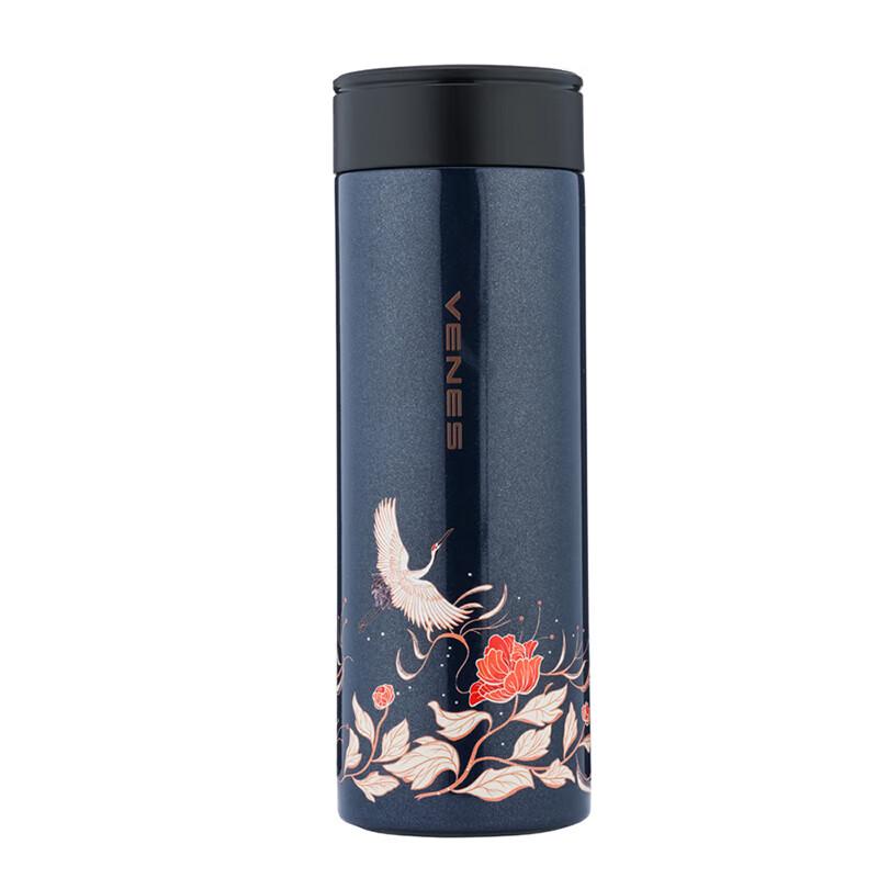 VENES Flower Time Insulated Thermos Mug