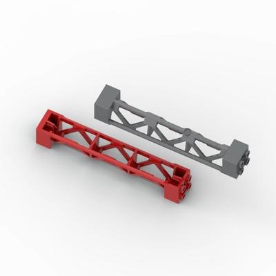Non-Toxic 20Pcs Moc Parts 95347 Support 2 X 2 X 10 Girder Compatible Bricks Diy Assmble Building Blocks Particle Kid Puzzle Brain Toy Gift