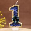 Rose Flower Digital Birthday Candle Cake Decoration Party First Birthday Handmade Diy Digital Candle