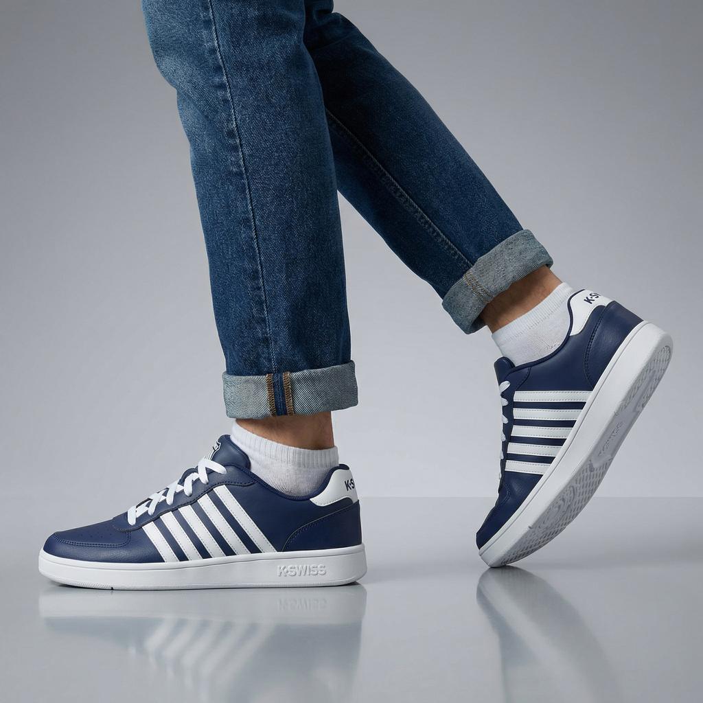 K-SWISS Classic Court Cali - Men's Sneakers Shoes Blue 04777-447-M ORIGINAL