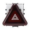 Dark Red Warning Emergency Flash Switch Button 1K0953509A Car Interior Accessories Replacement for RABBIT MK5