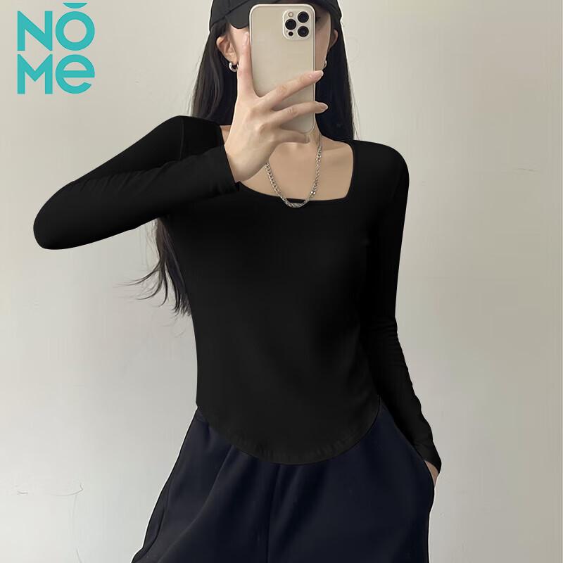NOME Women's Square Neck Long Sleeve T-Shirt