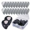 Guitar Picks 20-pcs Metal Guitar Plectrum Electric Guitar Bass Guitar Picks