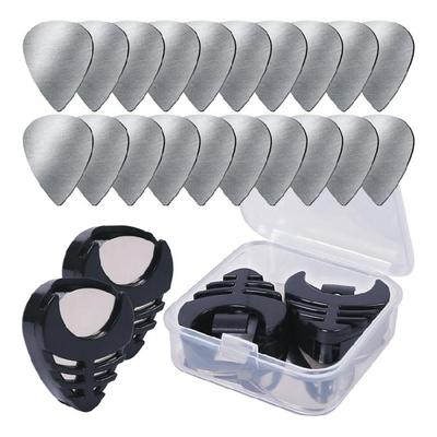 Guitar Picks 20-pcs Metal Guitar Plectrum Electric Guitar Bass Guitar Picks