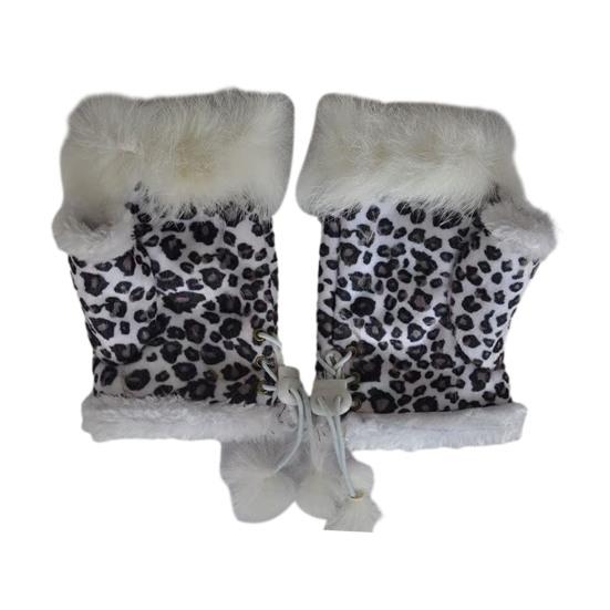 

Жіночі рукавички без пальців Зимові замшеві рукавички зі штучного хутра Теплі пухнасті рукавички-мітенки з половиною пальця для жінок, дівчат, підлітків Для письма, друку