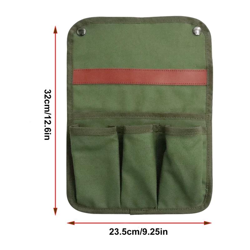 1PC Outdoor Camping Chair Armrest Storage Bags Portable Beach Chair Side Hanging Bags for Fishing Camping Hiking Organizer Pouch