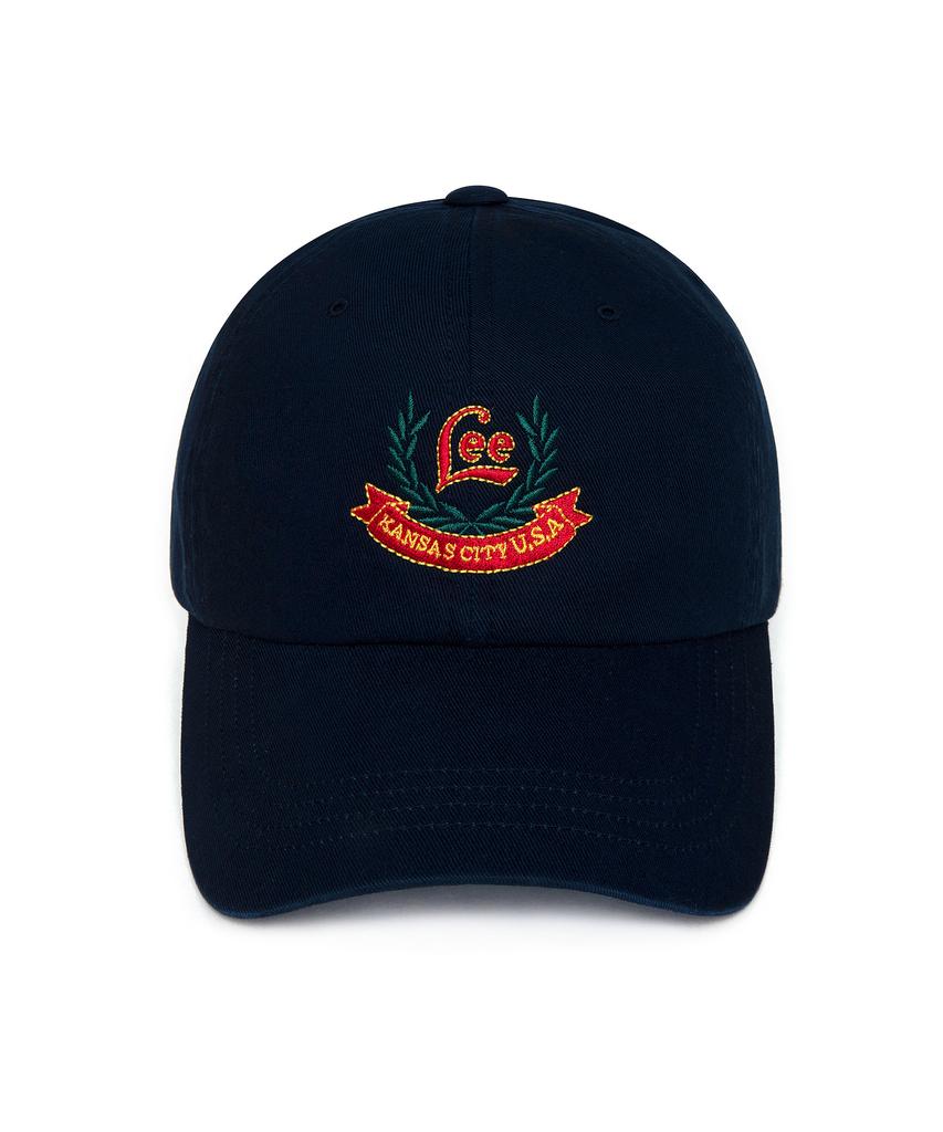 LEE Laurel Embroidery Ball Cap Navy