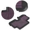 2Motorcycle High Flow Air Cleaner Intake Filter for ER6F ER6N 2009‑2011