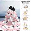 1 Stück Schafmuster-Decke Warm, Gemütlich Und Weich, Geeignet für Sofas, Betten, Autos Und Bürogebrauch. Perfekt für Camping Und Reisen, Was Sie zu Einem Tollen Geschenk Macht