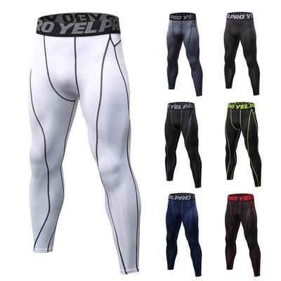 Pantalons de compression pour hommes, collants de sport secs, leggings