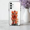 C-Chinese L-lion D-dance Phone Case For Samsung Galaxy A73,A72,A71,A70,A53,A52,A51,Others Soft Black Cover