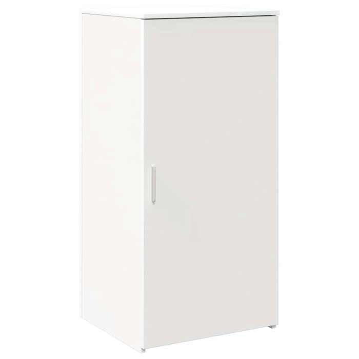 VidaXL Armoire de rangement blanc 50x45x103,5 cm bois d'ingénierie, armoire, armoire de bureau, armoire anti-bascule, 859042