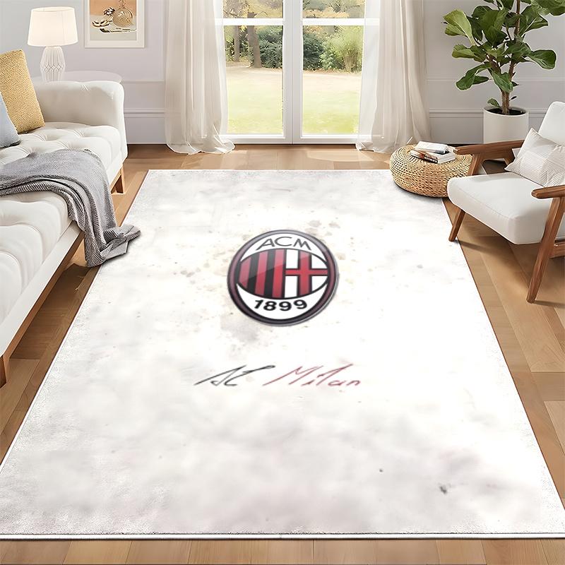 AC Milan Carpet Door Mat for Living Room or Bedroom Protective Mat Under Chair Office Decoration Christmas Gift Birthday Present