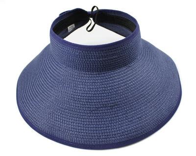 Summer Hats For Women Roll Up Sun Visor Wide Brim Straw Hat Summer Foldable Packable UV Protection Cap for Beach Travel Bonnet