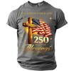 250 Anniversary Usa Shirt Mens Shirt Usa 250Th Anniversary Shirt 250 Years America Shirt Tshirt